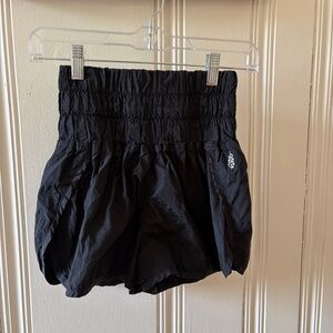 FP Movement by Free People Black The Way Home run High-Rise Athletic Shorts